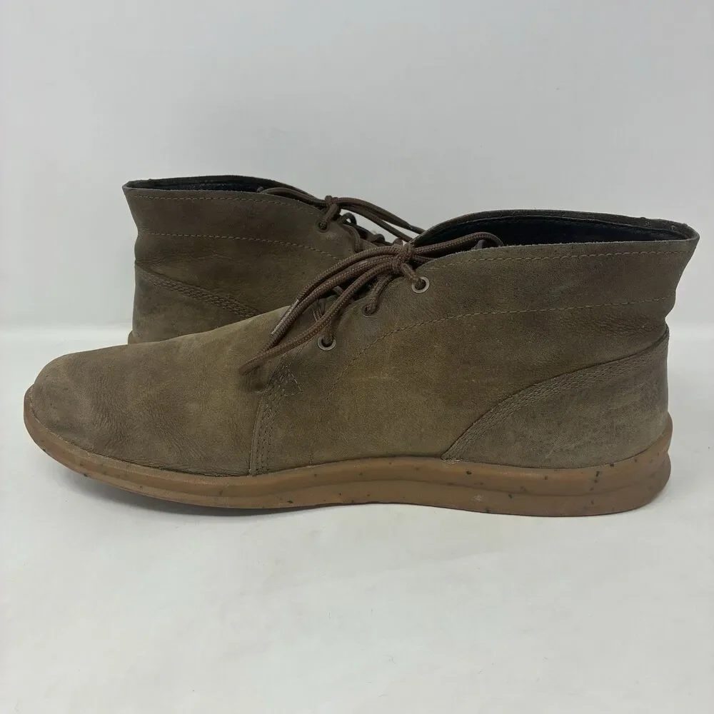 Danner Boots Mens 10 D Pilgrim Chukka Bracken Leather Shoes Brown Suede 37641